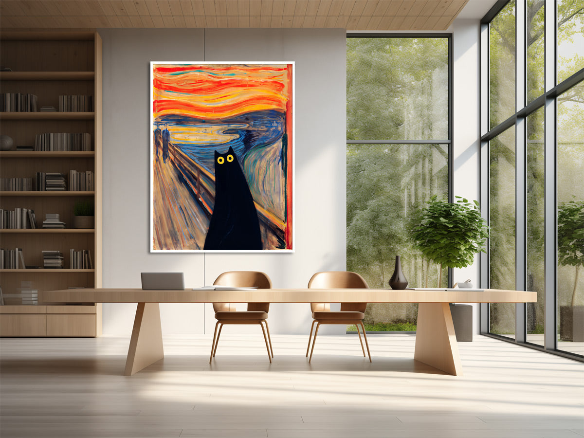 Schwarze Katzen in der Kunst