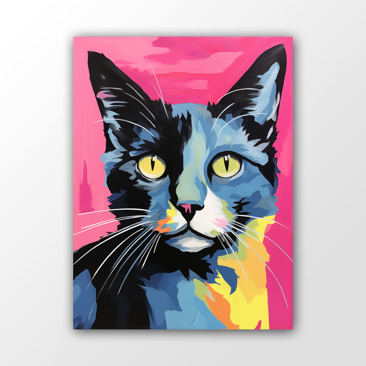 Andy Warhol Pop Art Katzenportrait