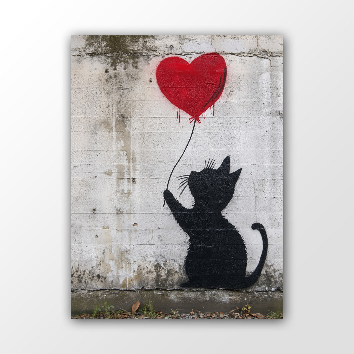Banksy Katzenposter