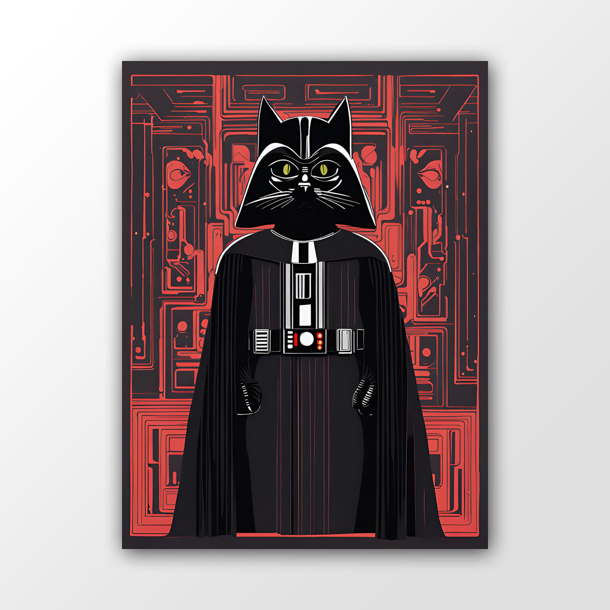 Cat Vader Poster