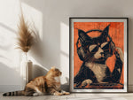DJ Katze Katzenposter