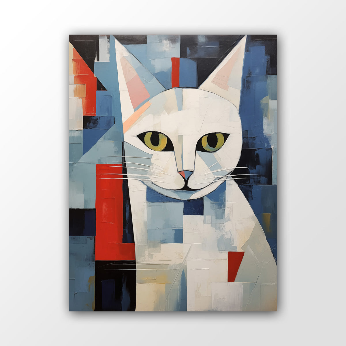Georges Braque Wandbild Weiße Katze