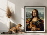 Mona Lisa Katzenposter