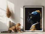 Vermeer Katzenposter
