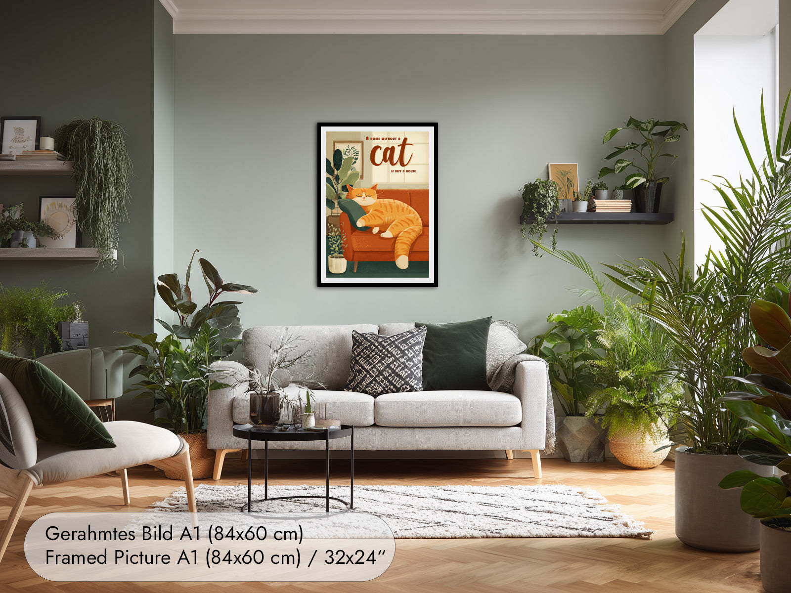 Gift for Cat Lovers: Cute Cat Poster