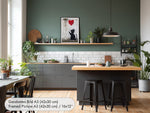 Cat Poster inspired by Banksy