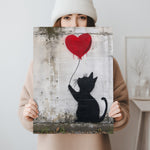 Banksy Katzenposter