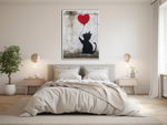 Banksy Katzenposter