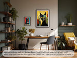 Poster Bauhaus Katze
