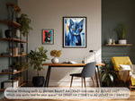 Expressionist Cat Portrait