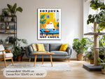 Lustiges Küchenposter mit Katze