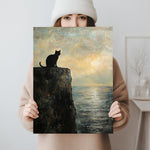 Caspar David Friedrich Katze Wandbild