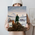 Caspar David Friedrich Wandbild mit Katze