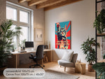 Cat Lady Power – Funny Pop Art Cat Poster