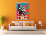 Childless Cat Lady Wall Art