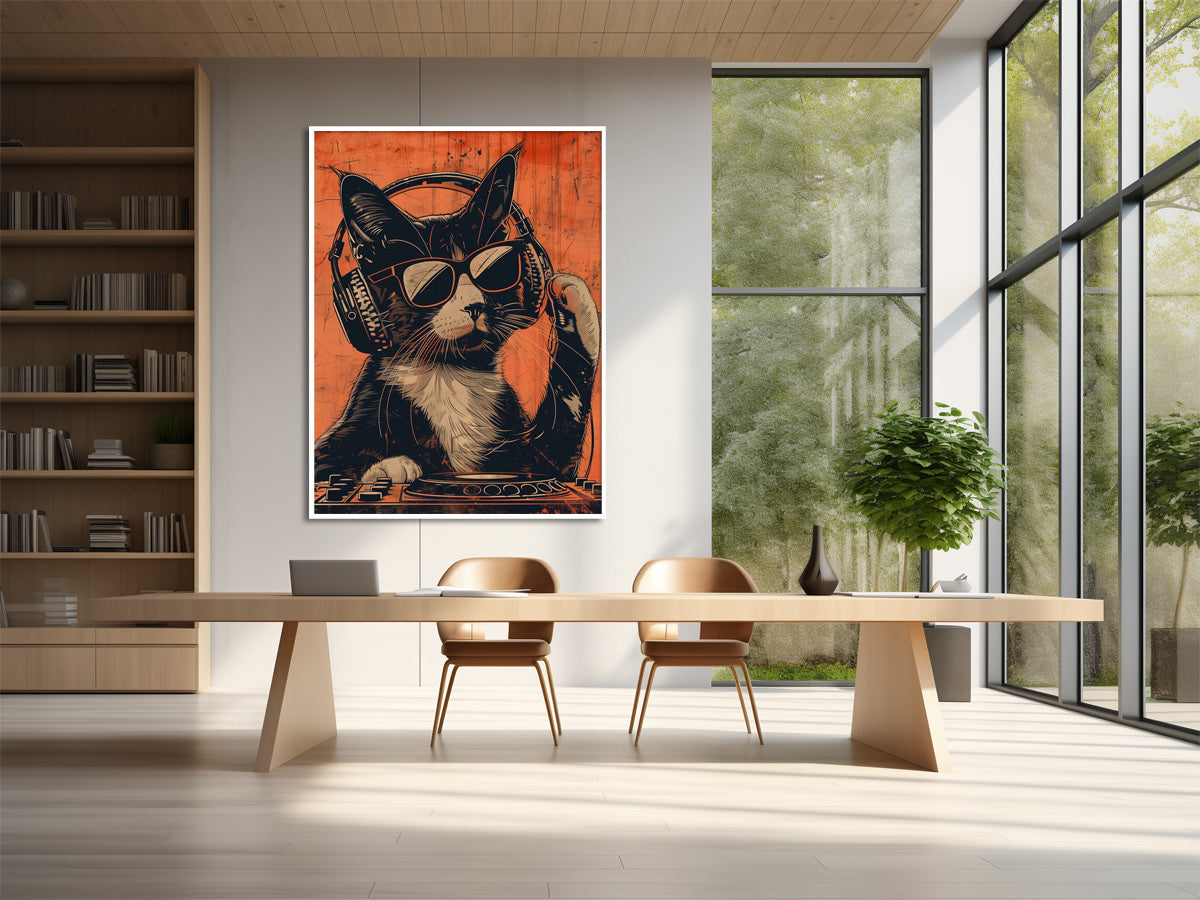 DJ Katze Poster