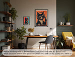 DJ Cat Poster