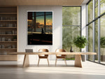 Edward Hopper Leinwandbild mit Katze