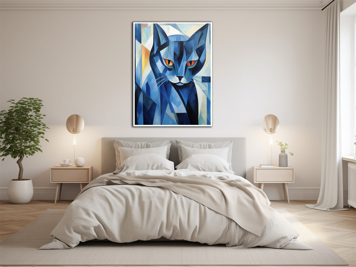 Franz Marc Leinwandbild Katze