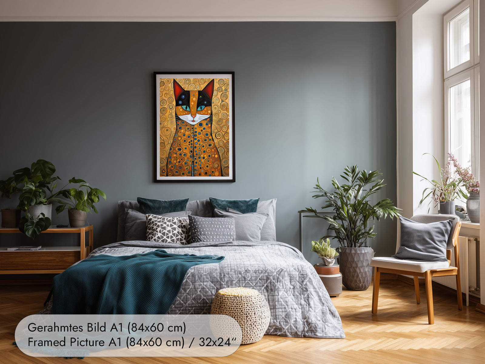 Katze Jugendstil