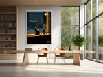 Edward Hopper Katzenposter