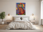 Hundertwasser Katzenposter
