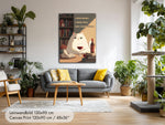 I Know Things — Funny Cat Poster Books Wine Fan Art