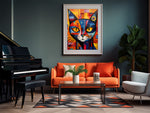 Kandinsky Wandbild Katze