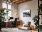 Witziges Katzen-Wandbild fürs Büro