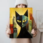 Lyonel Feininger Wandbild Katze