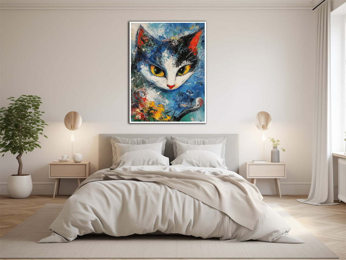 Marc Chagall Leinwandbild Katze