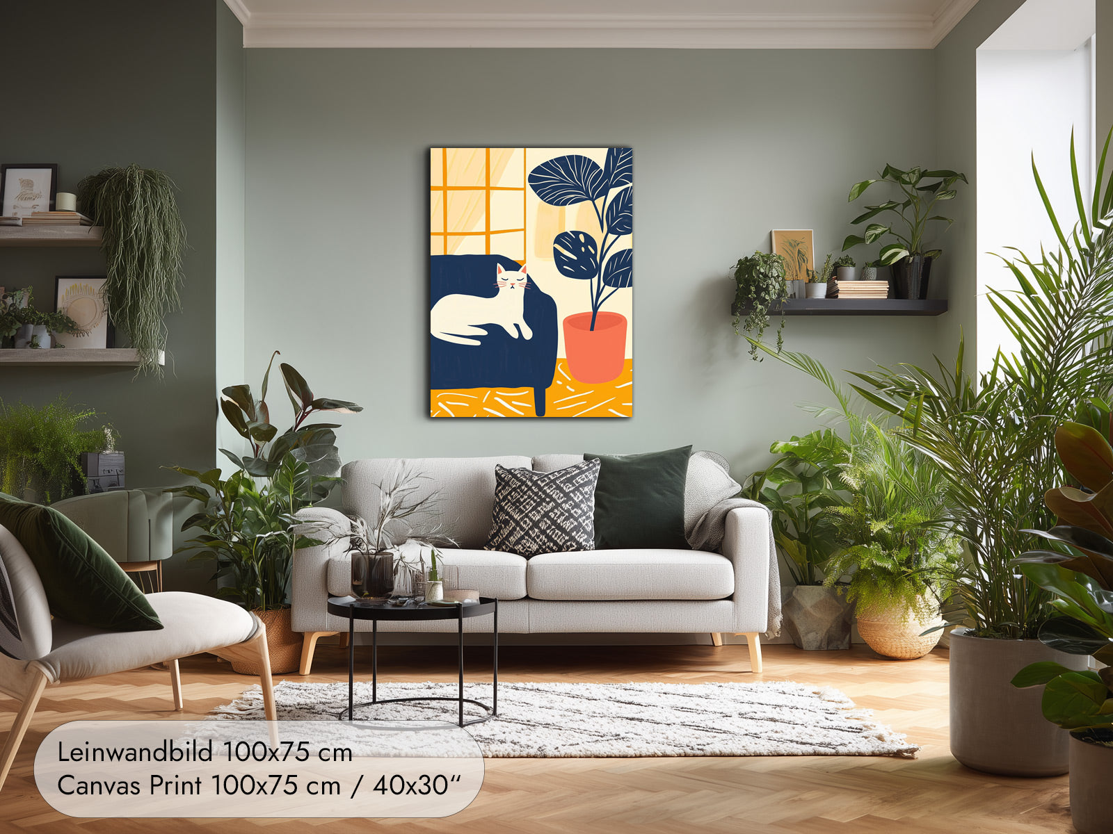 Matisse Style Cat Poster