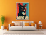 YES WE CAT Poster MEOW