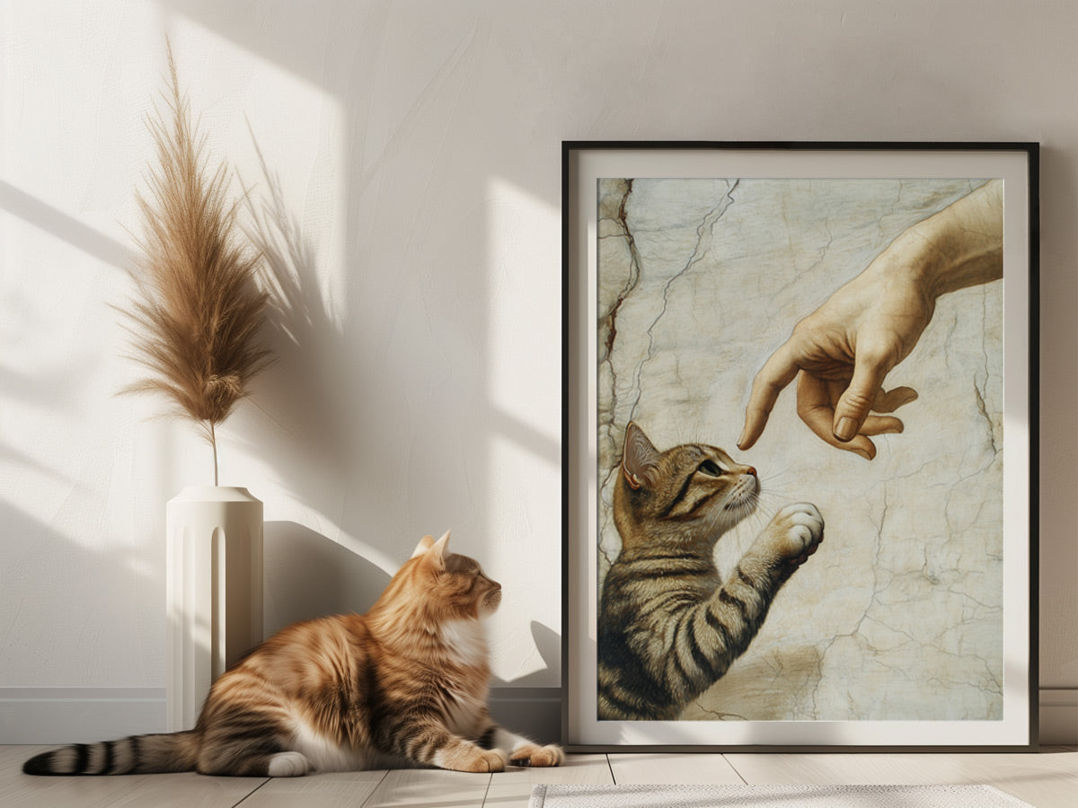 Michelangelo Katzenposter