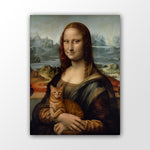 Mona Lisa Katzenposter