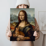 Mona Lisa Katzenposter