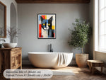 De Stijl Cat Art