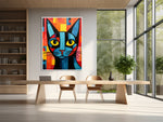 Picasso Leinwandbild mit Katze