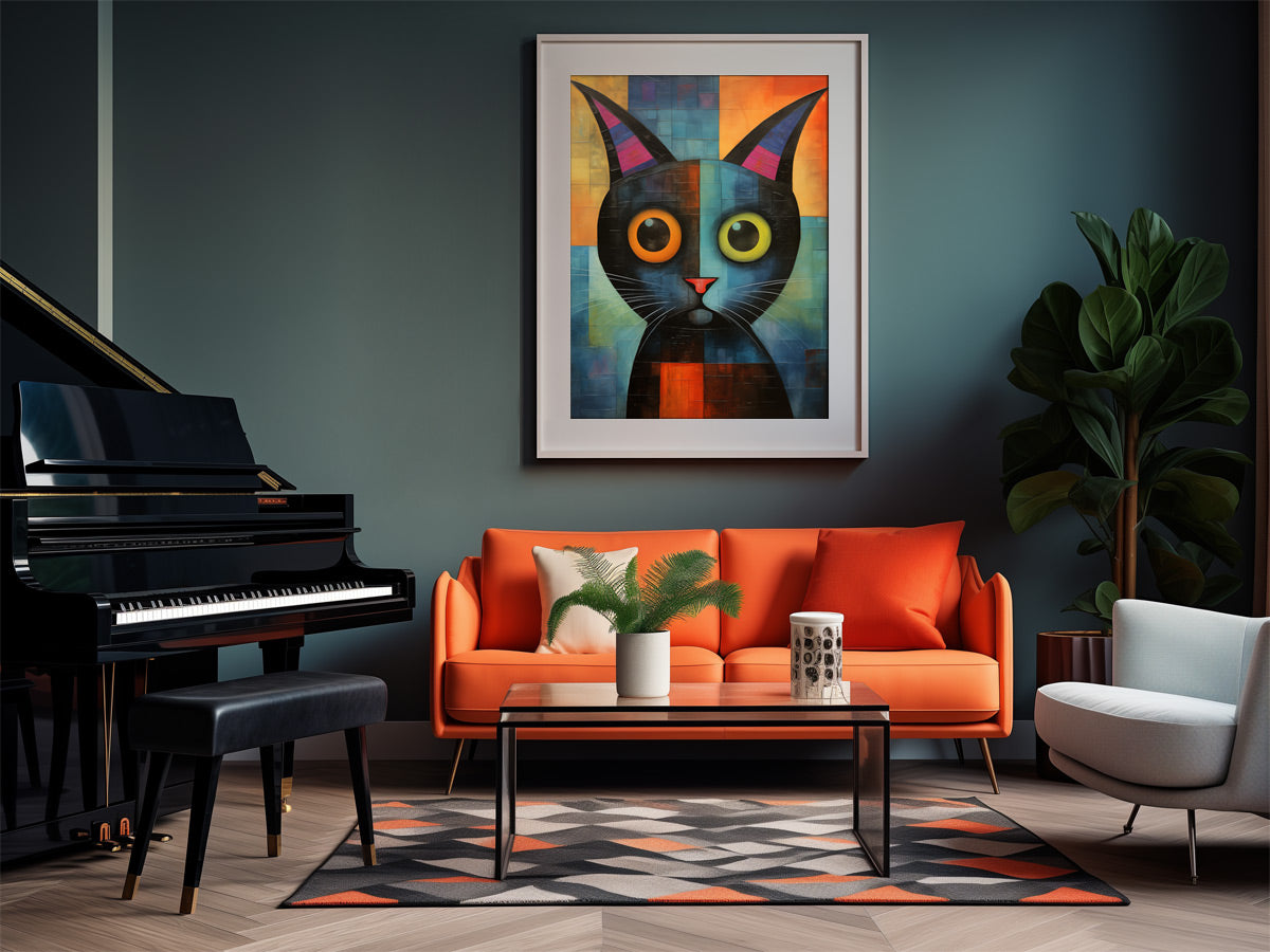 Paul Klee Katzenposter