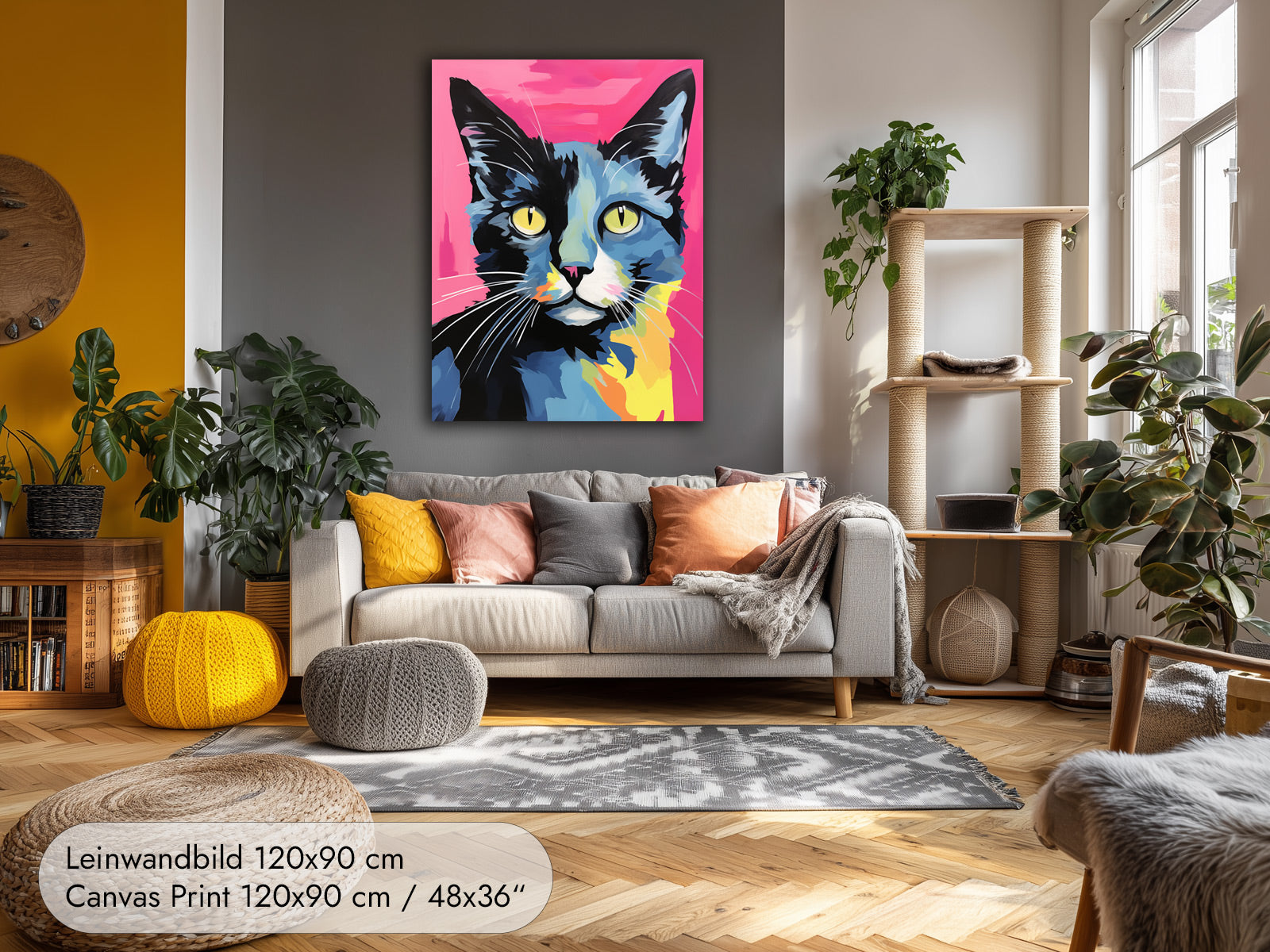 Pop Art Cat Poster