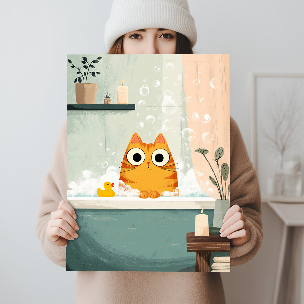 Poster für Badezimmer