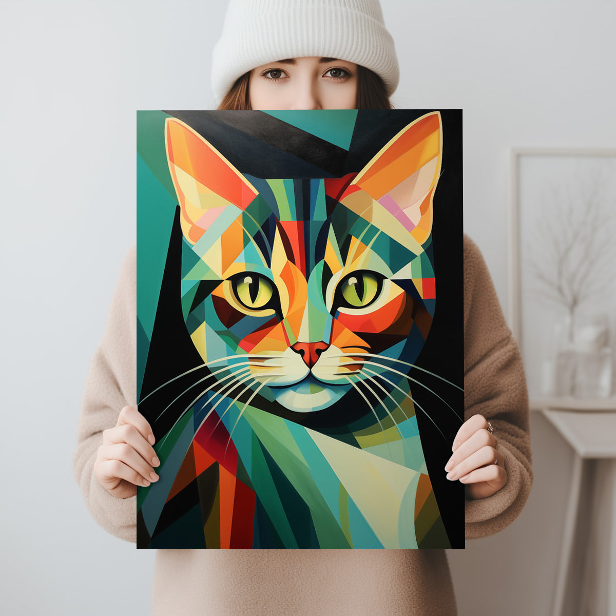 Tamara de Lempicka Wandbild mit Katze