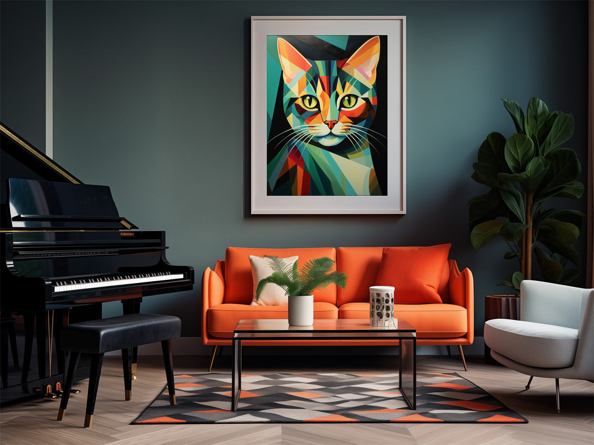 Tamara de Lempicka Katze als Wandbild