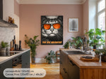 The Big Meowski — Funny Cat Poster Movie Fan Art