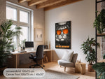 The Big Lebowski Fan Art Poster with Cat