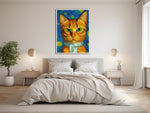 Vincent van Gogh Leinwandbild Katze