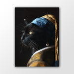 Vermeer Katzenposter