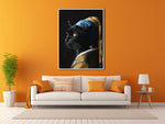 Vermeer Katzenposter