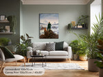 Caspar David Friedrich Poster mit Katze