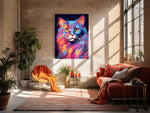 Pop Art Katze Poster
